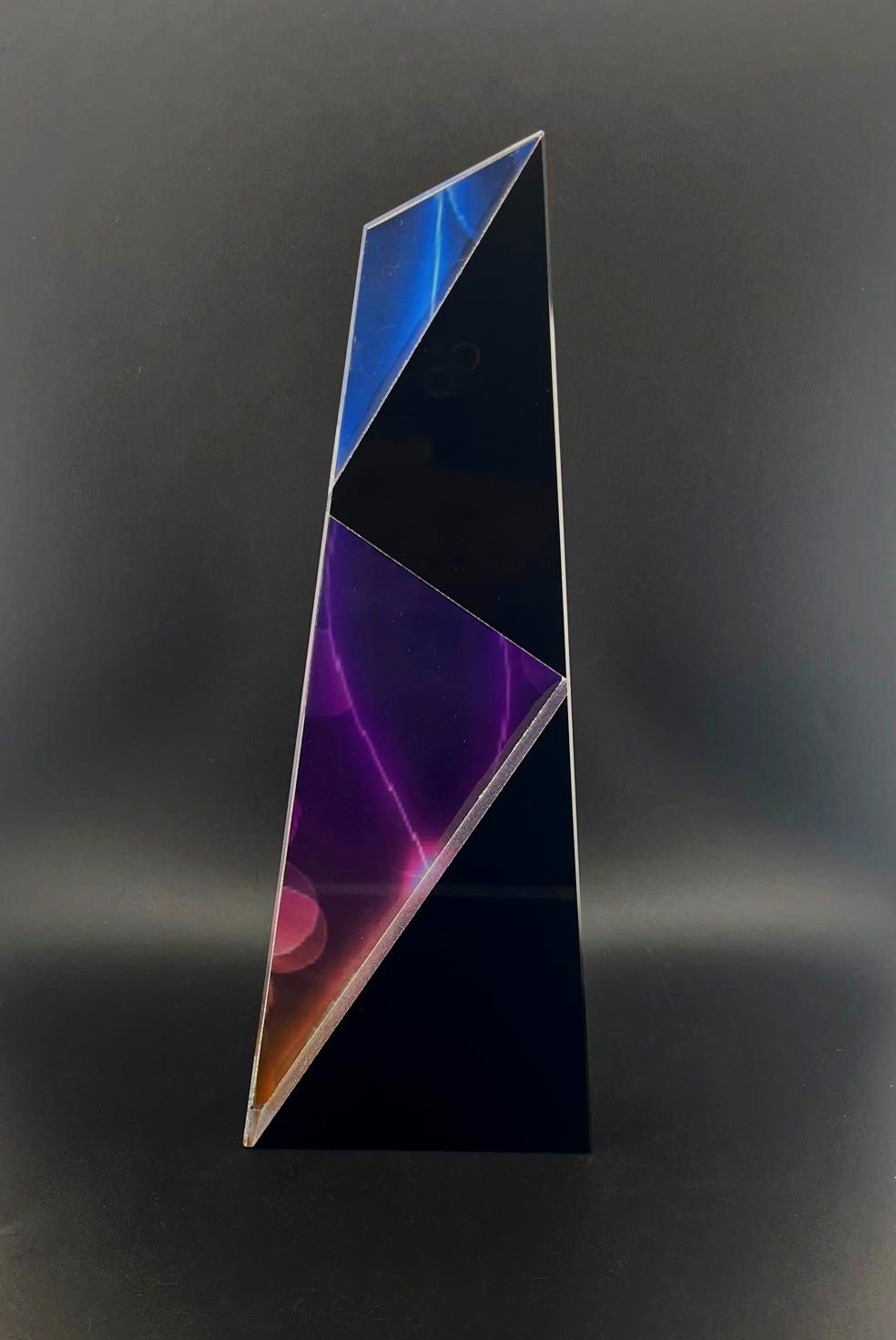Crystal Trophy CTA-01-Purple