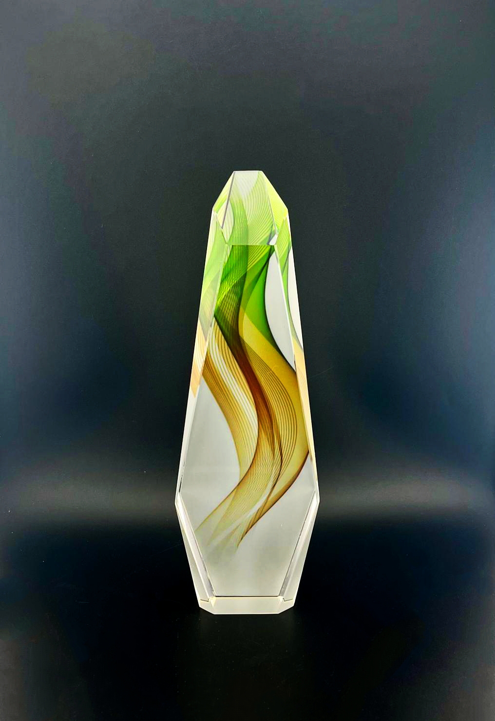 Crystal Trophy CTA-02-Green