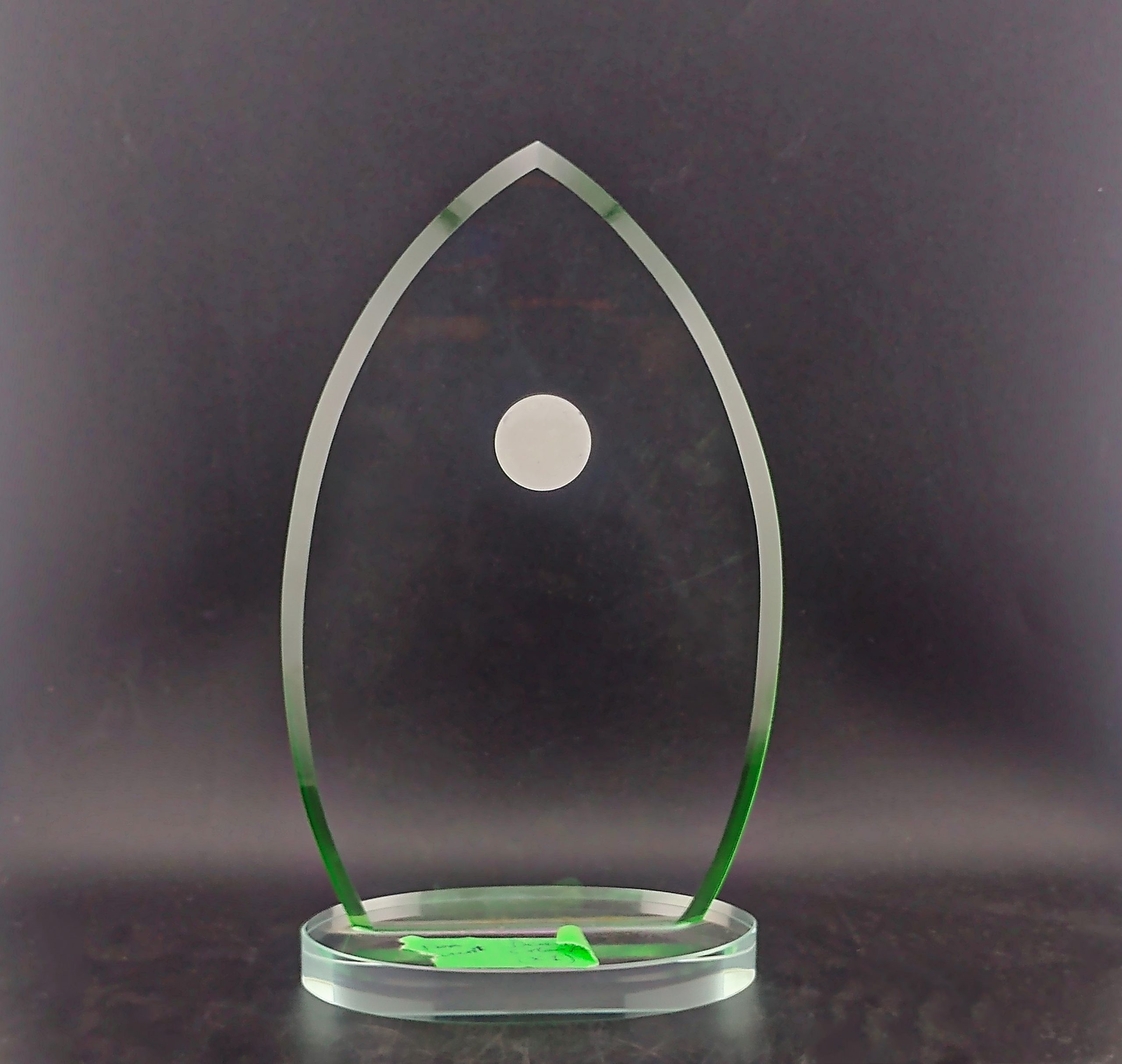 Glass Plaque GL191075-C-N