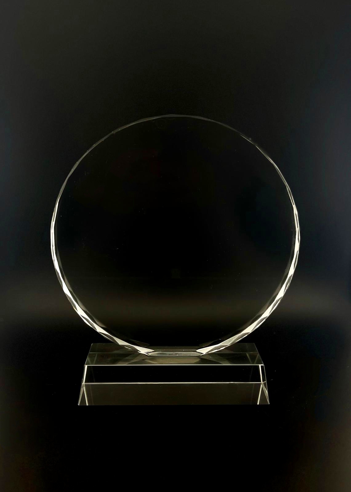 Boxed Crystal Plaque PHT-C07
