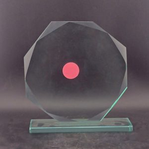 Glass Plaque ST007