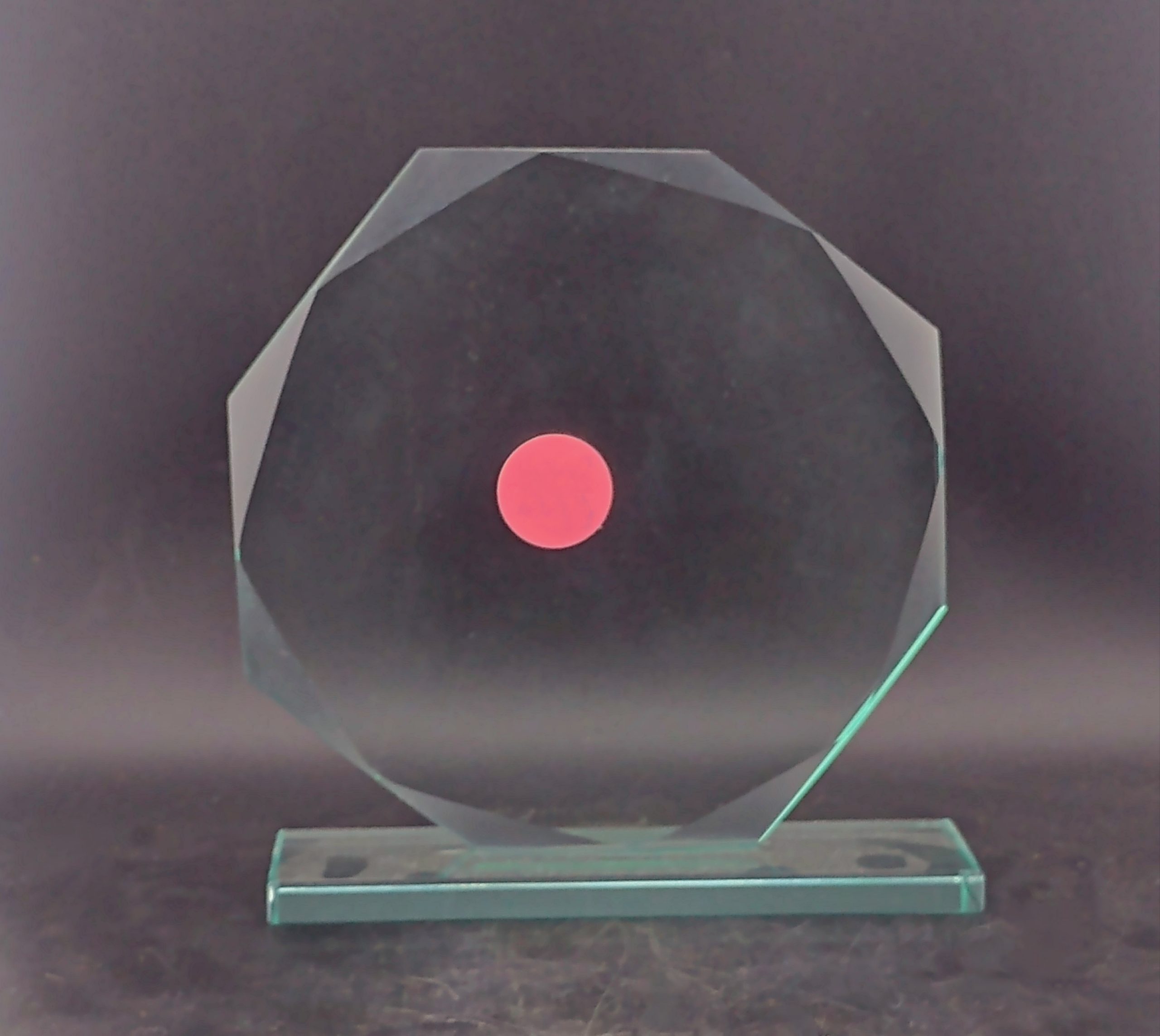 Glass Plaque ST007