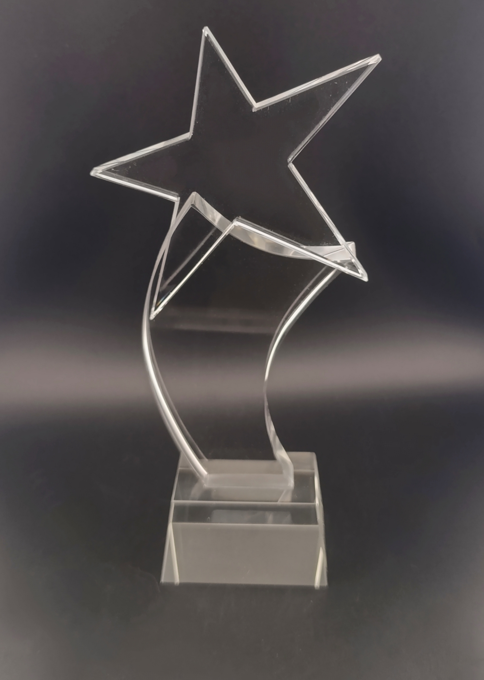 Boxed Crystal Trophy ZX115