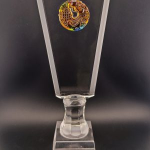 Boxed Crystal Trophy ZX132