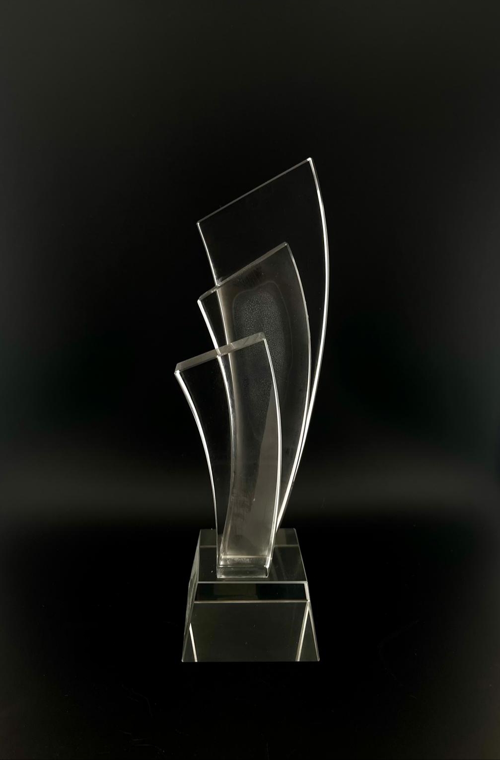 Boxed Crystal Trophy ZX147